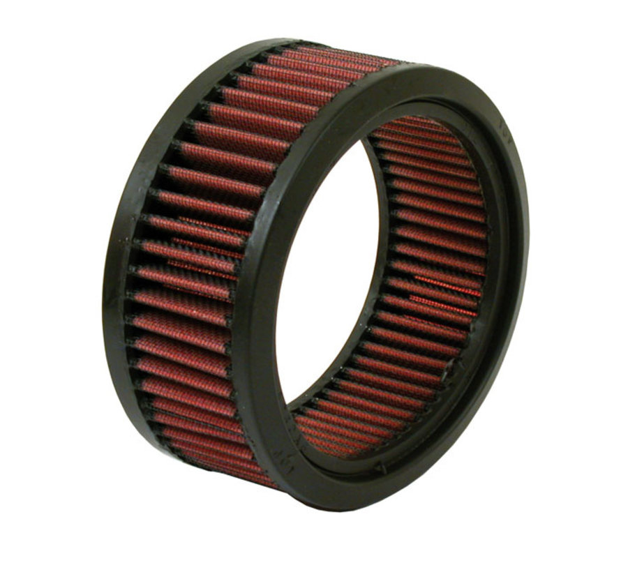 washable K&N Air Filter Element Fits: > 70-06 Bigtwin S&S Super E and G teardrop