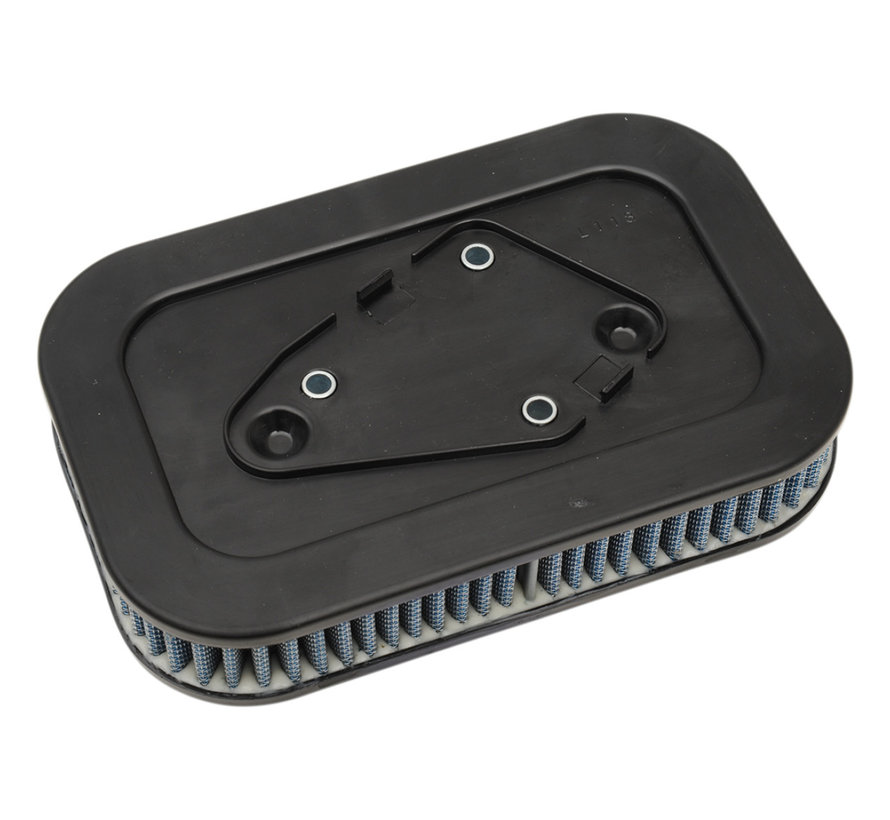 Elemento de filtro de aire premium lavable Se adapta a:> 04-13 XL Sportster