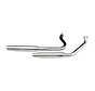 Tapered exhaust (38") Chrome Fits: > 57-85 XL Sportster