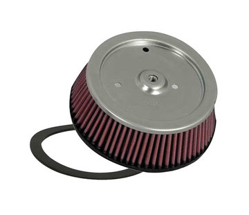 K&N waschbarer High Flow Luftfilter SE oder RSD Passend für: > 00-15 Softail; 99-07 Dyna, Touring; 07-21 XL