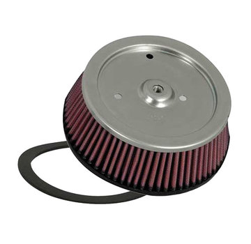 K&N washable High Flow Air Filter SE or RSD Fits: > 00-15 Softail; 99-07 Dyna, Touring; 07-21 XL