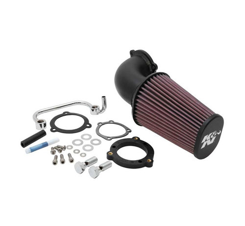 K&N Aircharger performance air intake kit Fits: > 07-21 XL Sportster