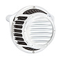 Round Finned air cleaner assembly Black or Chrome Fits: > CV 93-06 Bigtwin Delphi : 04-17 Dyna 01-15 Softail 02-07 Touring
