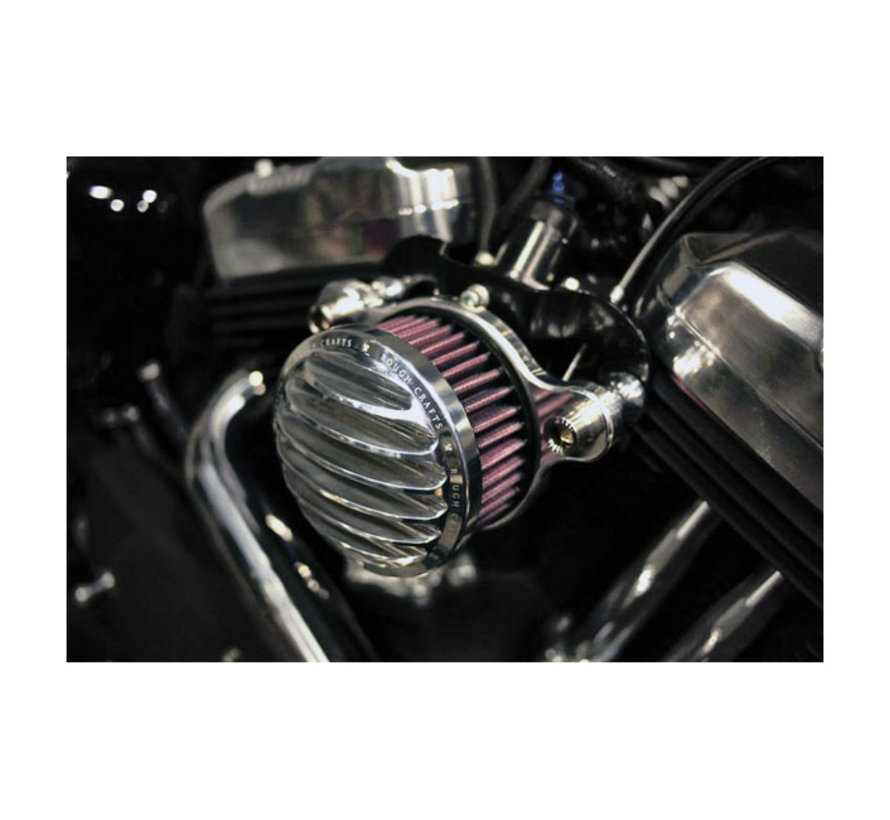 air cleaner kit Black or Polished Fits: > 91-21 XL Sportster