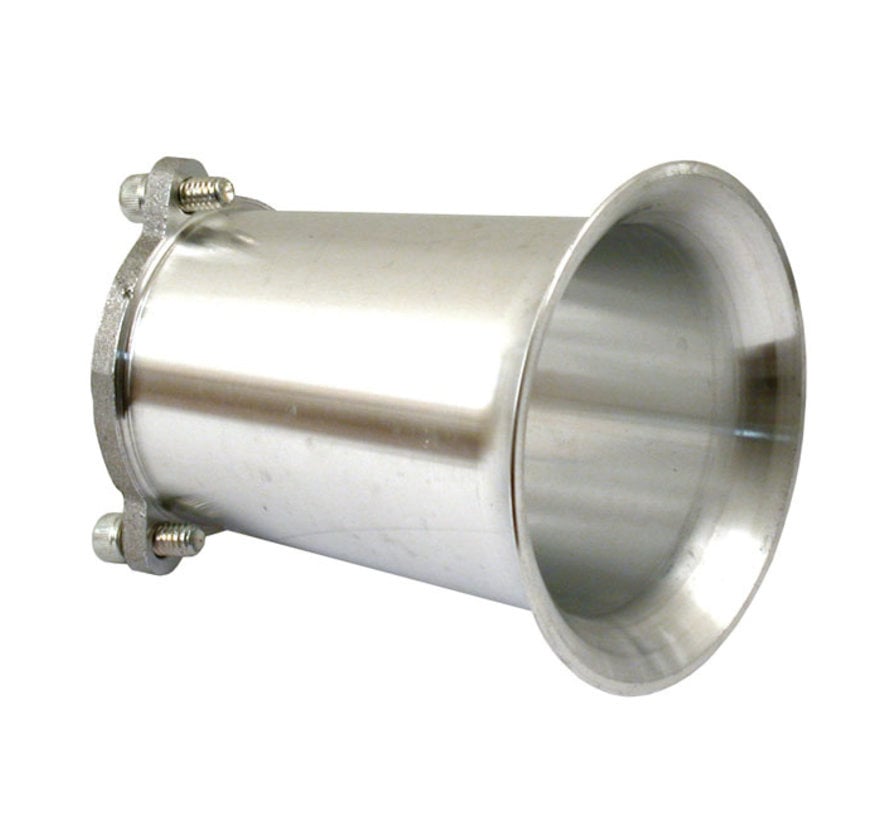 velocity stack air horn available in 2 lenghts Fits: > S&S Super E/G carburetors