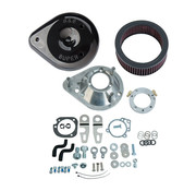 S&S Teardrop Air Cleaner Kit noir ou chrome Convient à: > 07-21 XL Sportster