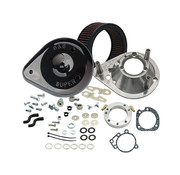 S&S Kit de filtre à air Classic Teardrop noir ou chrome Convient à : > CV 93-06 Bigtwin, Delphi 01-15 Softail ; 04-17 Dyna, 02-07 Touring