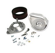 S&S Kit de filtro de aire Classic Teardrop cromado Compatible con: > 66-84 Bigtwin con S&S E/G