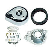 S&S Classic Teardrop Air Cleaner Kit chrome Fits: > 84-99 Evo Bigtwin 86-03 XL Sportster