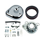 Classic Teardrop Air Cleaner Kit chrome Fits: > 99-17 Twin Cam