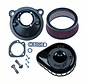 Mini Teardrop Stealth air cleaner kit air cleaner assembly Black or Chrome Fits: > 07-21 XL Sportster