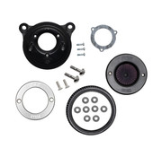 S&S Air stinger stealth air cleaner kit, air cleaner assembly Fits: > 00-15 Softail; 99-17 Dyna, 99-07 Touring