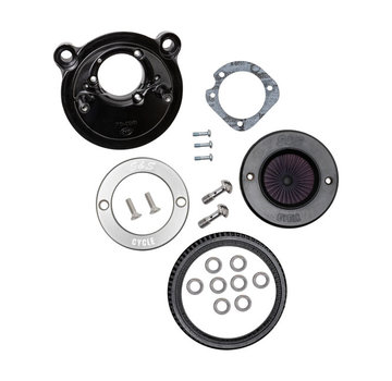 S&S Air stinger Stealth open air cleaner kit, air cleaner assembly Fits: > 07-21 XL Sportster