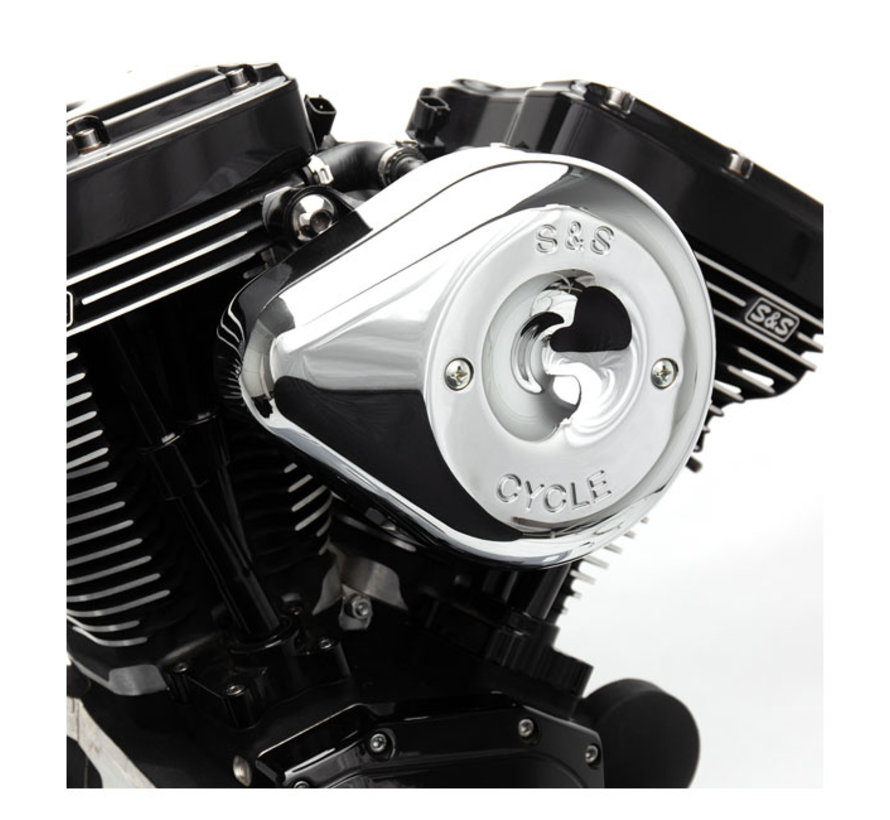 stealth Chrome Black or carbon air cleaner kit air cleaner assembly Fits: > 16-17 Softail; 2017 FXDLS; 08-16 Touring Trike