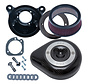 stealth Chrome Black or carbon air cleaner kit air cleaner assembly Fits: > 16-17 Softail; 2017 FXDLS; 08-16 Touring Trike