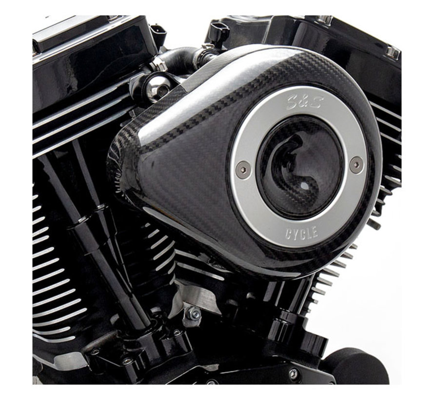 stealth Chrome Black or carbon air cleaner kit air cleaner assembly Fits: > 00-15 Softail; 99-17 Dyna 99-07 Touring