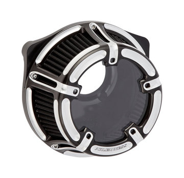 Arlen Ness Method clear series Chrome, Contrast  or black air cleaner assembly Fits: > 18-21 Softail; 17-21 Touring; 17-21 Trikes