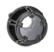 Arlen Ness Method clear series black, chrome or contrast air cleaner kit, air cleaner assembly Fits: > 16-17 Softail; 2017 FXDLS; 08-16 Touring, Trike