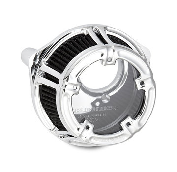 Arlen Ness Method clear Chrome, Black or Contrast air cleaner kit, air cleaner assembly Fits: > 00-15 Softail; 99-17 Dyna, 99-07 Touring