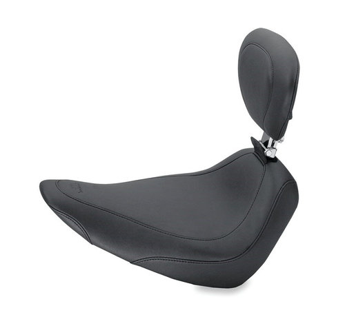 Mustang Amplio asiento individual Tripper Con respaldo para piloto Se adapta a: > 00-06 Softail