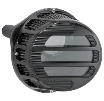 Arlen Ness Air Cleaner Side Kick Black, Chrome or Titanium color Fits: > 18-21 Softail; 17-21 Touring; 17-21 Trikes