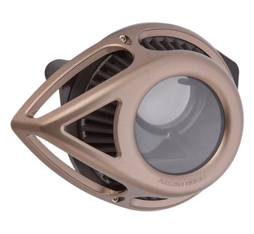 Limpiador de aire Clear Tear Color negro cromo o titanio Se adapta a: > 07-21 XL Sportster