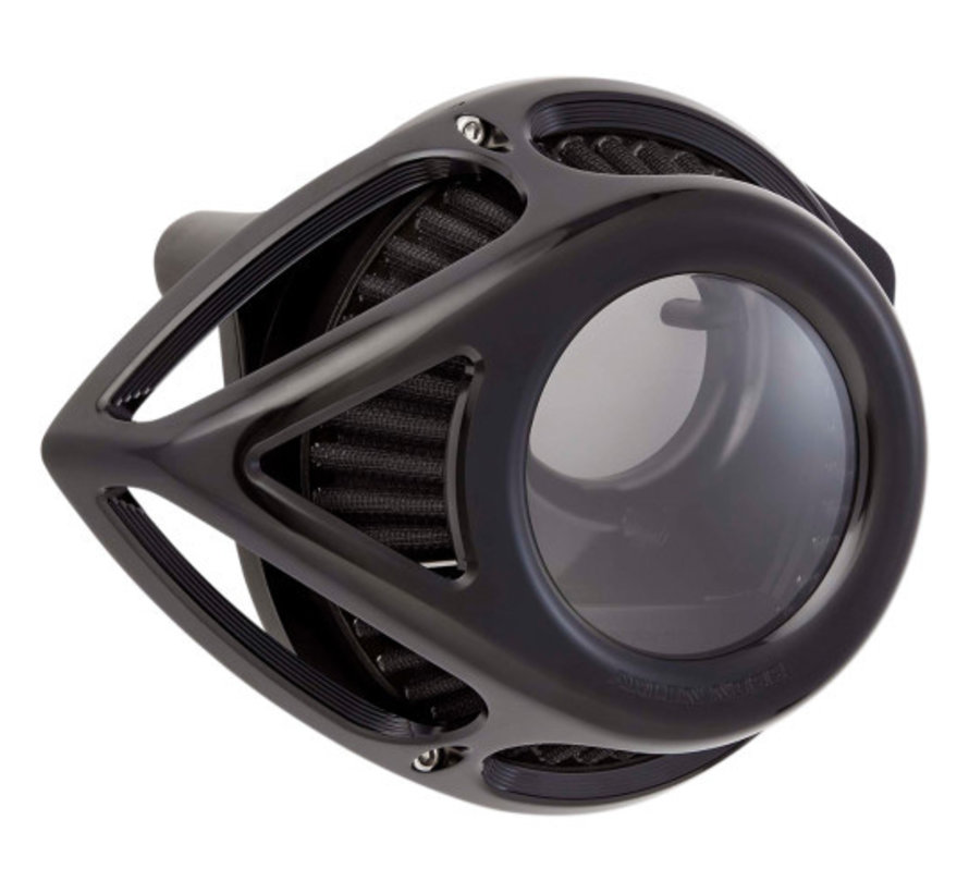 Clear Tear Air Cleaner Black Chrome or Titanium color Fits: > 07-21 XL Sportster