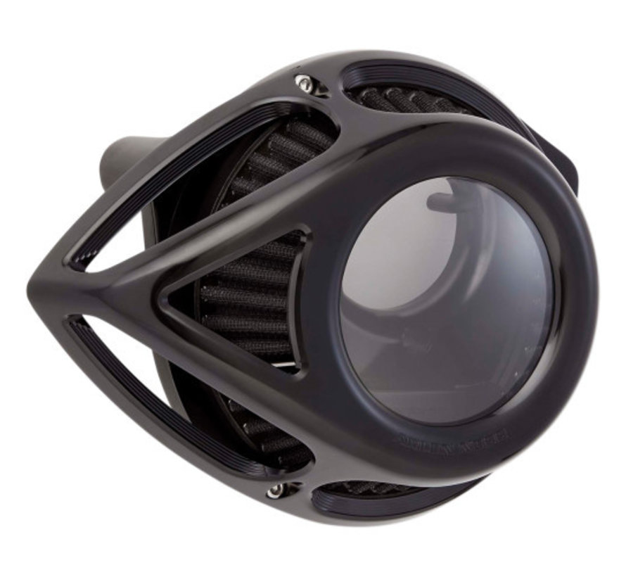 Clear Tear Air Cleaner Zwart Chroom of Titanium kleur Geschikt voor: > 07-21 XL Sportster