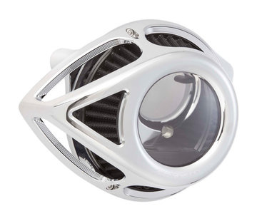 Arlen Ness Clear Tear Air Cleaner Zwart, Chroom of Titanium kleur Geschikt voor: > 07-21 XL Sportster