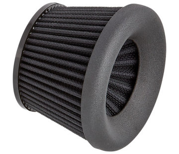 Arlen Ness Filtre de rechange Velocity 65° noir ou chrome Compatible avec : kit de filtre à air Velocity 90°
