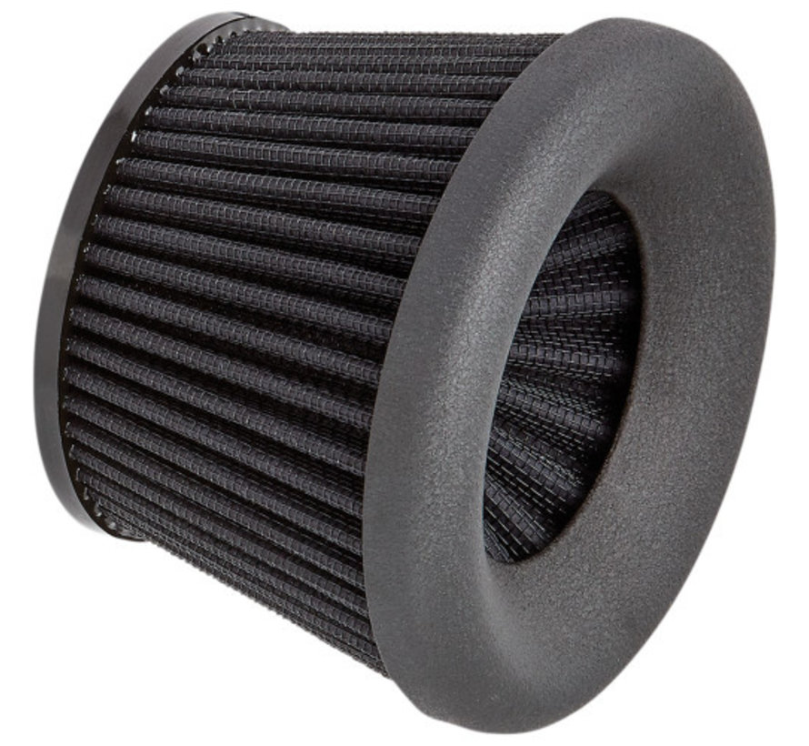 Replacement Velocity 65° Filter black or chrome Fits: Velocity 90° Air Cleaner Kit