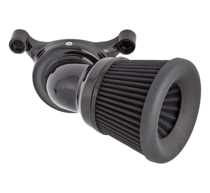 Velocity 65° Air Cleaner Kit Black or Chrome Fits: > 07-21 XL Sportster