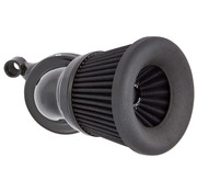 Arlen Ness Kit de filtre à air Velocity 65° noir ou chrome Compatible avec : > 07-21 XL Sportster