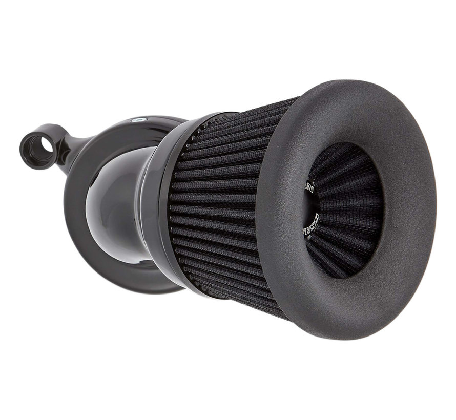 Velocity 65° Air Cleaner Kit Black or Chrome Fits: > 07-21 XL Sportster