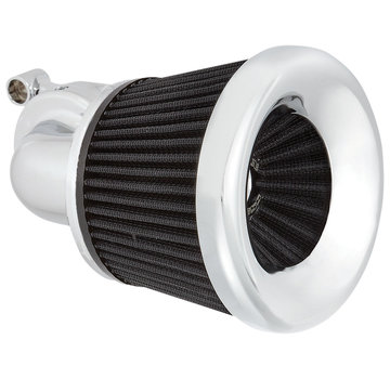 Arlen Ness Velocity 90° Air Cleaner Kit Black or Chrome Fits: > 18-21 Softail; 17-21 Touring; 17-21 Trikes