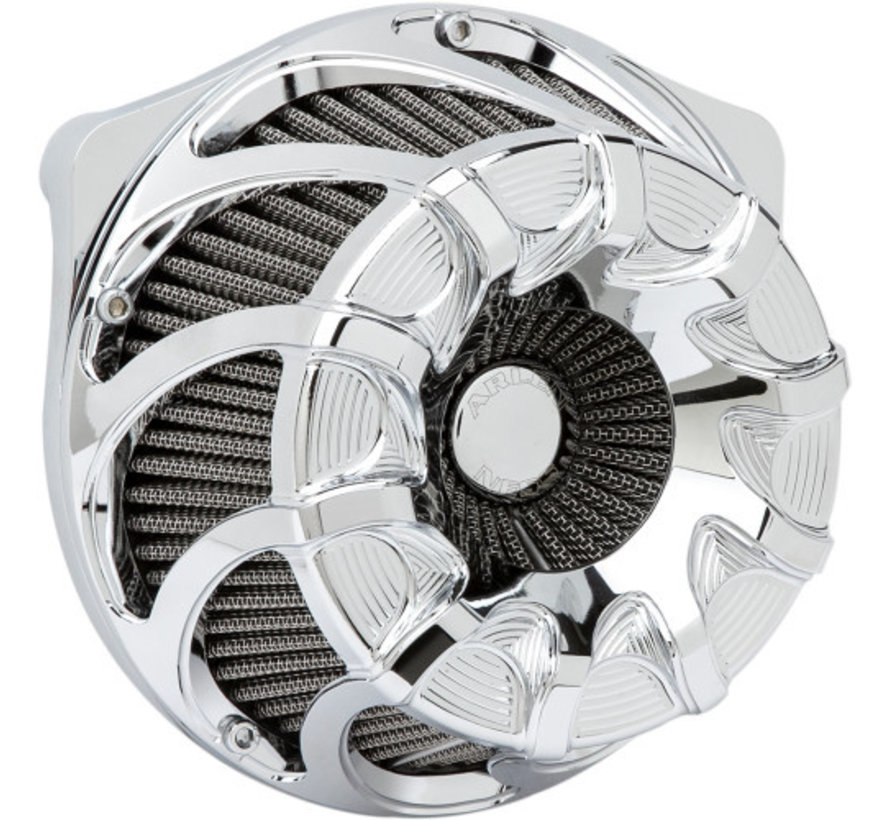 Inverted Series Air Cleaner Kit Drift Black or Chrome Fits: > 18-21 Softail; 17-21 Touring; 17-21 Trikes