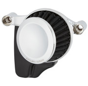 Arlen Ness Mini kit de filtro de aire de 22° Negro o cromado Se adapta a: > Softail 18-21; 17-21 Turismo; 17-21 triciclos