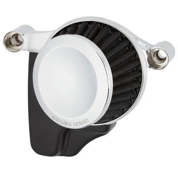 Arlen Ness Mini 22° Air Cleaner Kit Black or Chrome Fits: > 18-21 Softail; 17-21 Touring; 17-21 Trikes
