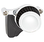 Kit de filtre à air Mini 22° noir ou chromé Compatible avec : > 00-15 Softail ; 99-17 Dyna 99-07 Touring