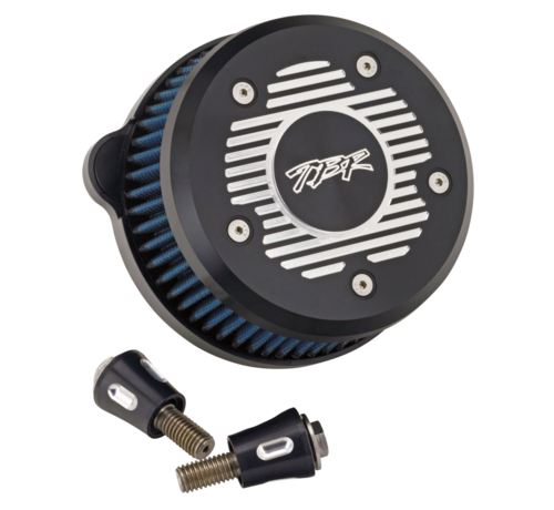 Two Brothers Racing Hi-Flow air cleaner kits Black Fits: > 00-15 Softail; 99-17 Dyna 99-07 Touring