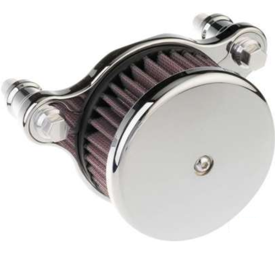 High Performance Air Cleaner Black or Chrome Fits: > 00-15 Softail; 99-17 Dyna 99-07 Touring