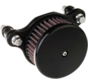 Filtro de aire de alto rendimiento Negro plateado satinado o cromado Se adapta a: > 86-06 XL Sportster
