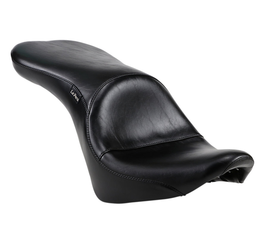 Maverick 2-Up seat smooth Fits: > 2018-2022 Softail de Luxe and Heritage FLDE/FLHC/FLHCS