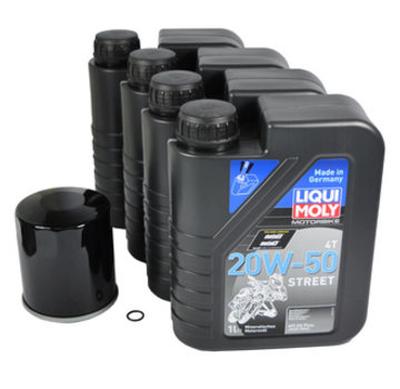 liqui Moly Oil Service Kit Fits :>  Evo Touring 1985-1999, 84-21 XL Sportster