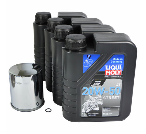 liqui Moly Kit de servicio de aceite para:> Evo Touring 1985-1999 84-21 XL Sportster