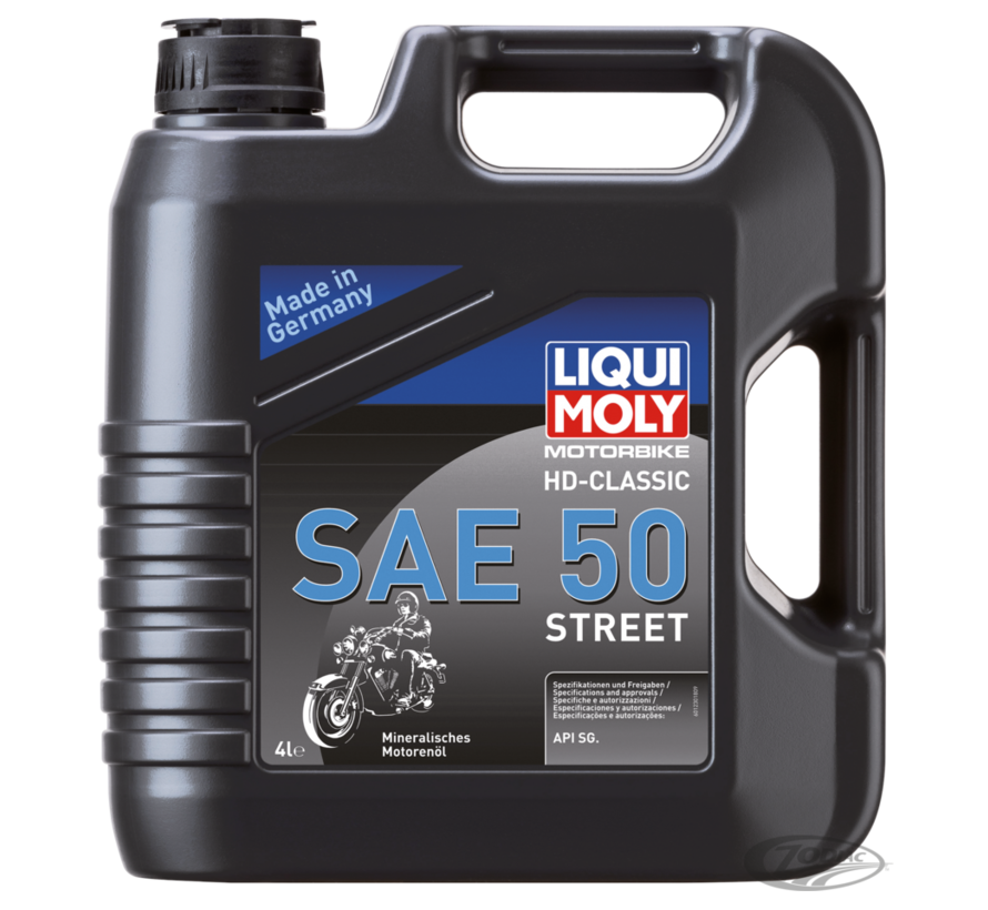 Aceite Moto SAE 50 para motores V-Twin