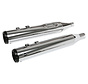 GNX Slip-On Mufflers black or chrome Fits :> M8 Touring 17-21