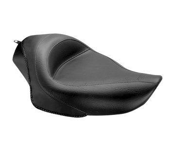 Mustang Seat Vintage Solo for 2.1 & 3.3 gallon tank - Fits:> XL Sportster 2004-2021