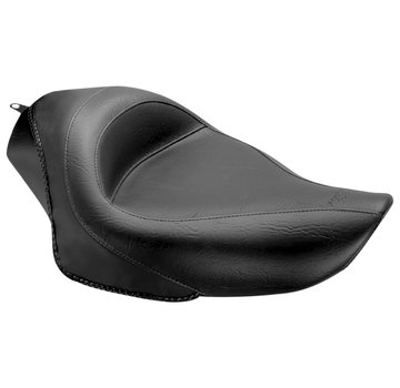 Mustang Seat Vintage Solo for 2.1 & 3.3 gallon tank - Fits:> XL Sportster 2004-2021