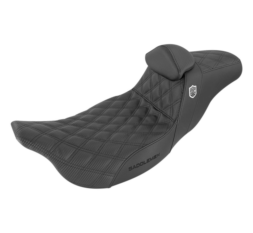 Pro Series SDC Performance Grip 2-Up Seat 08-23 FLHT/ FLHR/ FLT